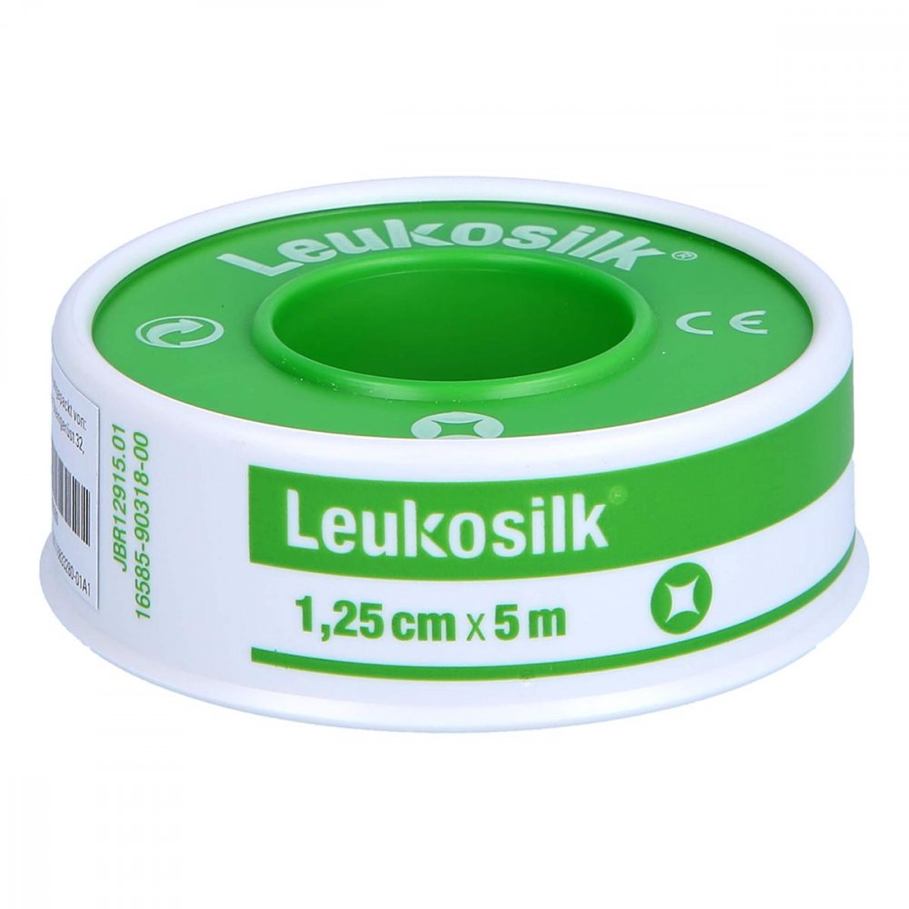 Leukosilk 1,25 Cmx5 M (24 stk)