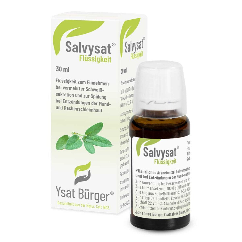 Das Produktfoto zeigt Salvysat Flüssigkeit (30 ml) PZN 17147724