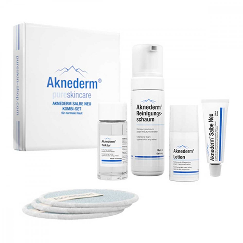 Aknederm Salbe Neu Kombiset Für Normale Haut (1 Pck)