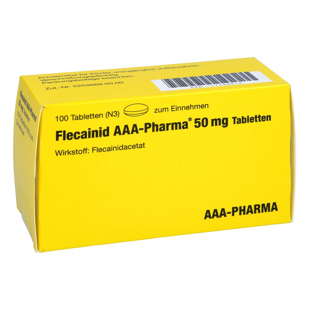 Flecainid Aaa-Pharma 50 Mg Tabletten (100 stk)