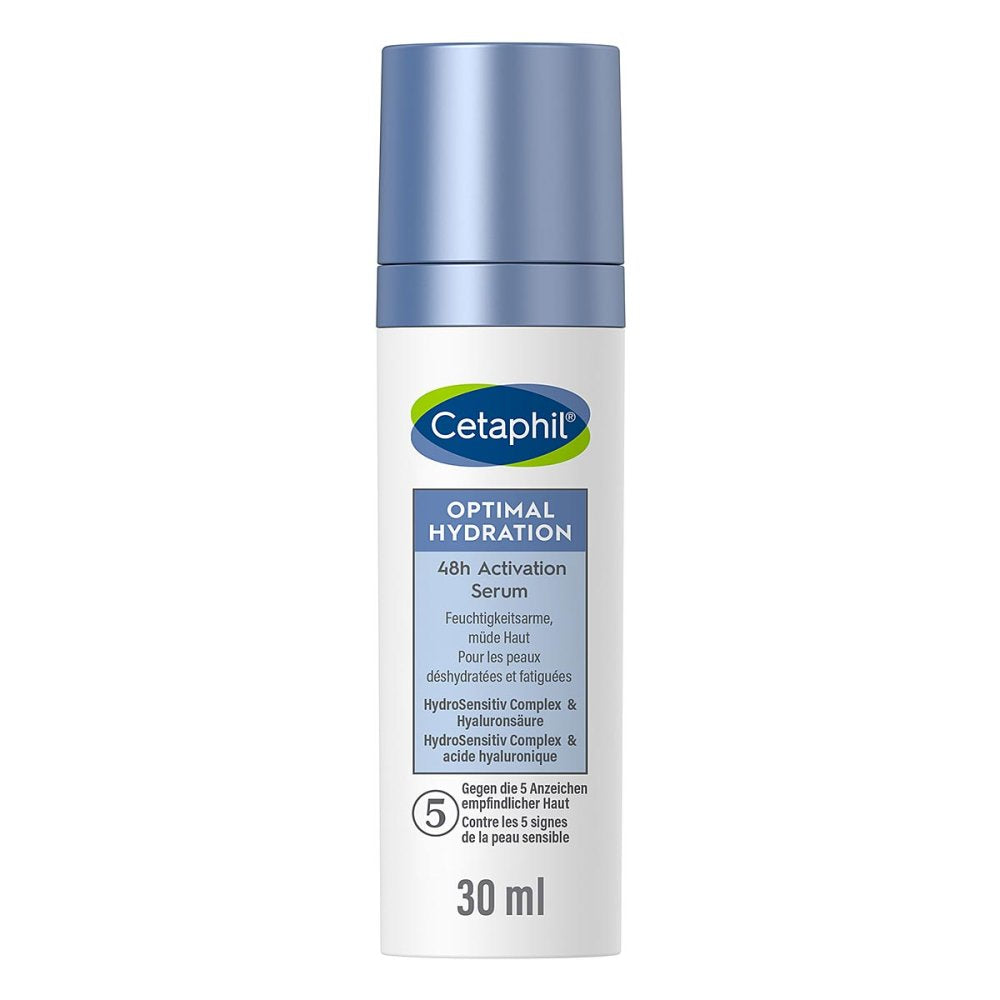 Das Produktfoto zeigt Cetaphil Optimal Hydration 48h Activation Serum (30 ml) PZN 17259185