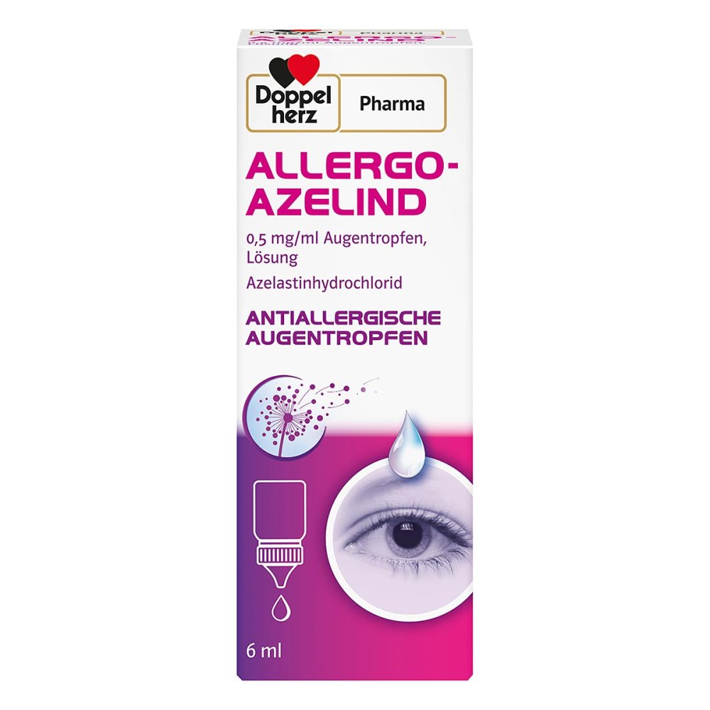 Allergo-Azelind Doppelherzpha. 0,5 Mg/Ml Augentr. (6 ml)