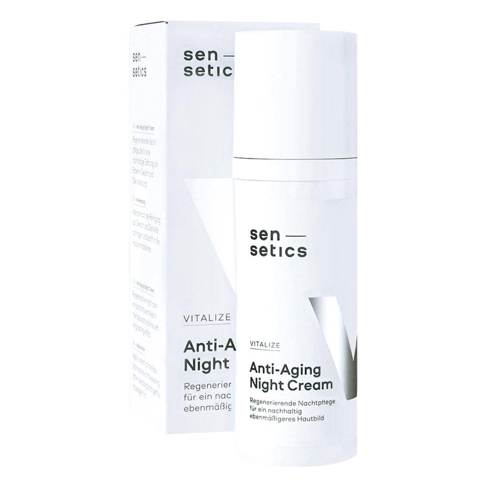 Das Produktfoto zeigt Sensetics Vitalize Anti-Aging Night Cream (50 ml) PZN 17284289