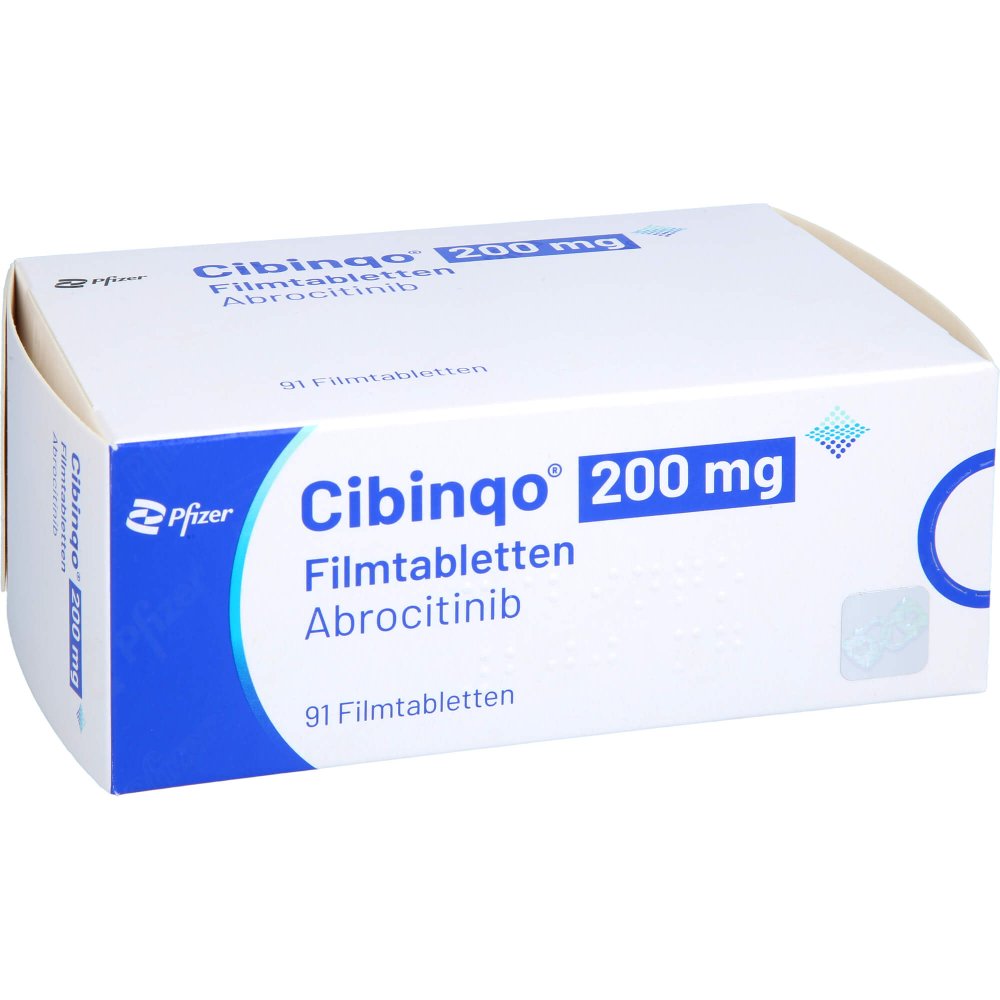 Das Produktfoto zeigt Cibinqo 200 Mg Filmtabletten (91 stk) PZN 17388066