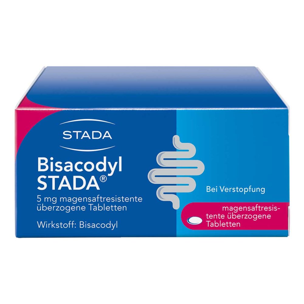 Bisacodyl Stada 5 Mg Magensaftres.Überzog.Tabl. (100 stk)