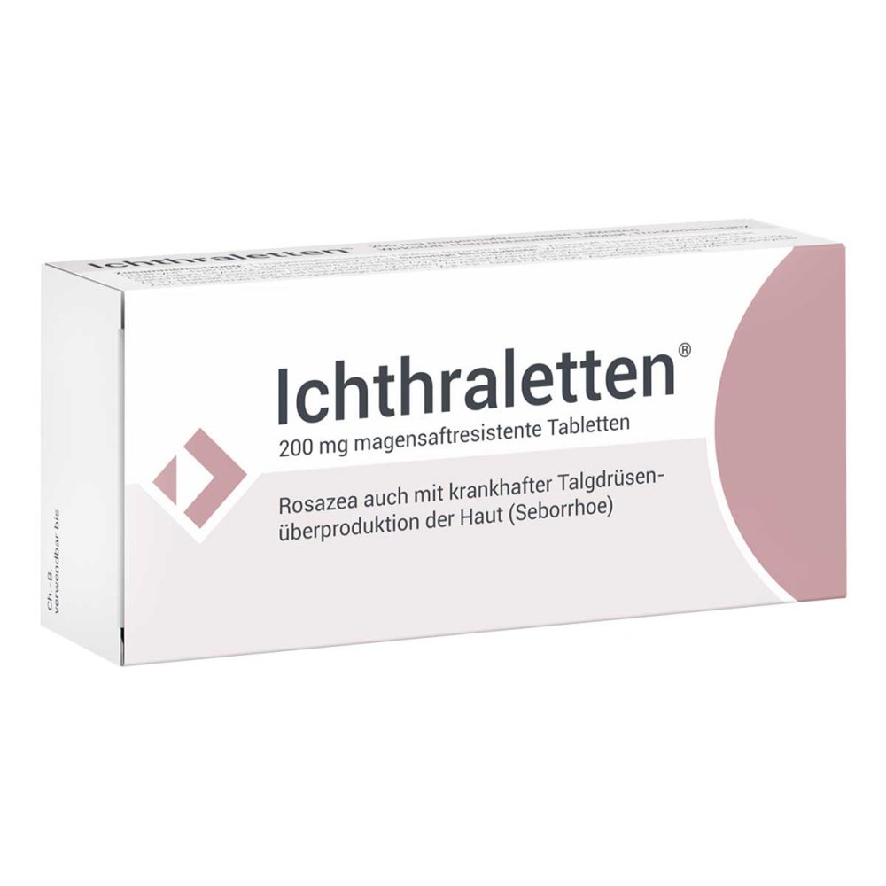 Ichthraletten 200 Mg Magensaftresistente Tabletten (168 stk)
