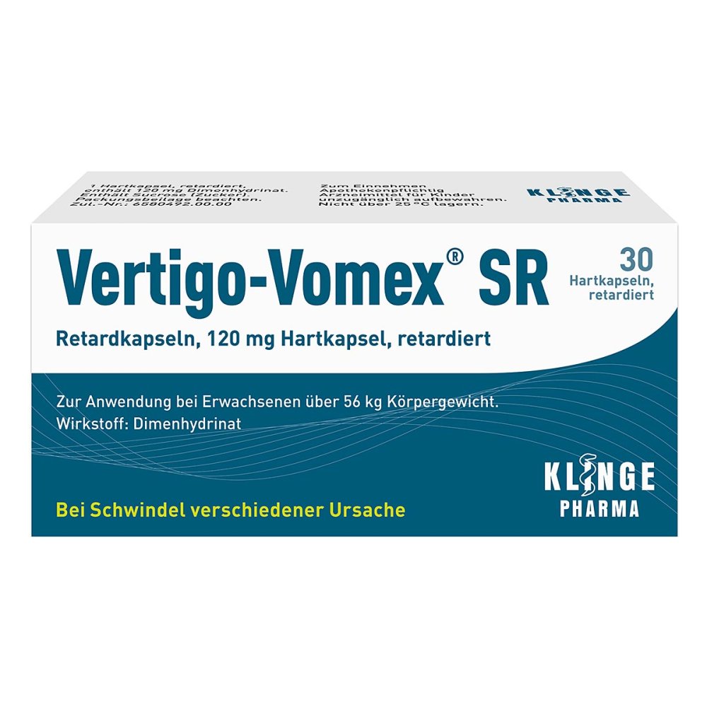 Vertigo-Vomex Sr Retardkapseln (30 stk)