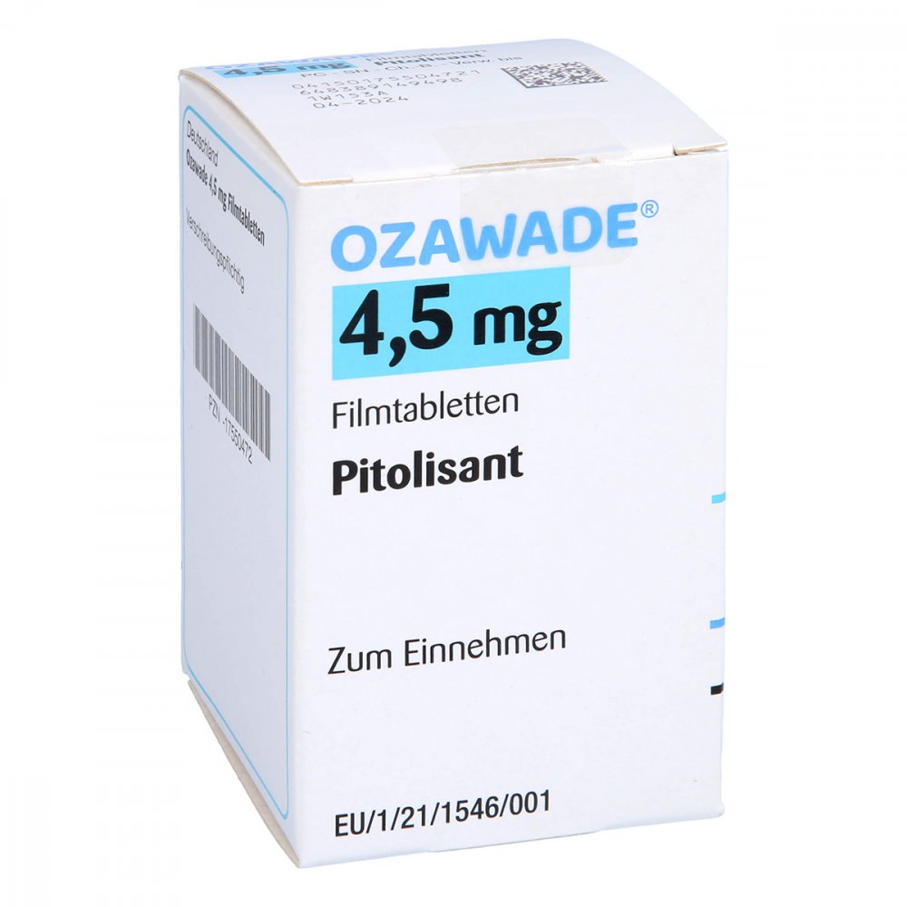 Das Produktfoto zeigt Ozawade 4,5 Mg Filmtabletten (30 stk) PZN 17550472