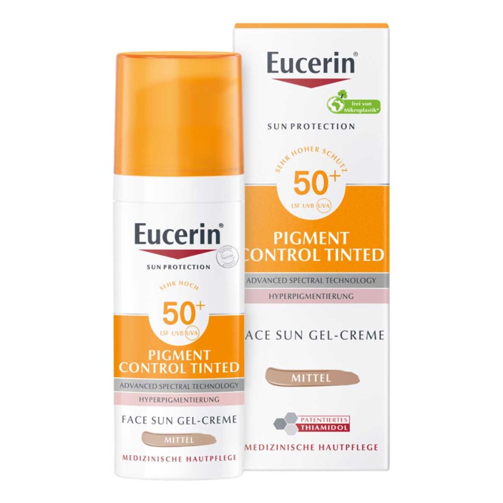 Eucerin Sun Fluid Pigment Control Mittel Lsf 50+ (50 ml)