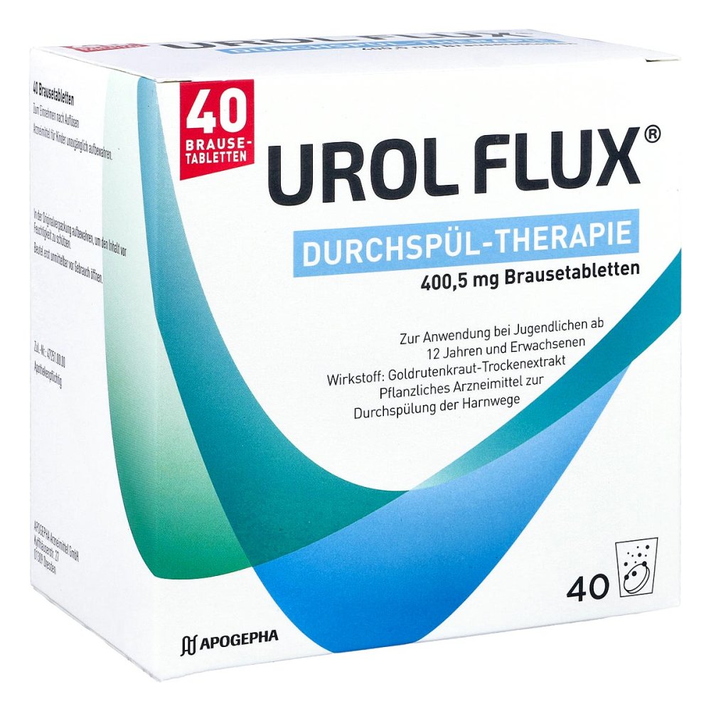 Urol Flux Durchspül-Therapie 400,5 Mg Brausetabl. (40 stk)