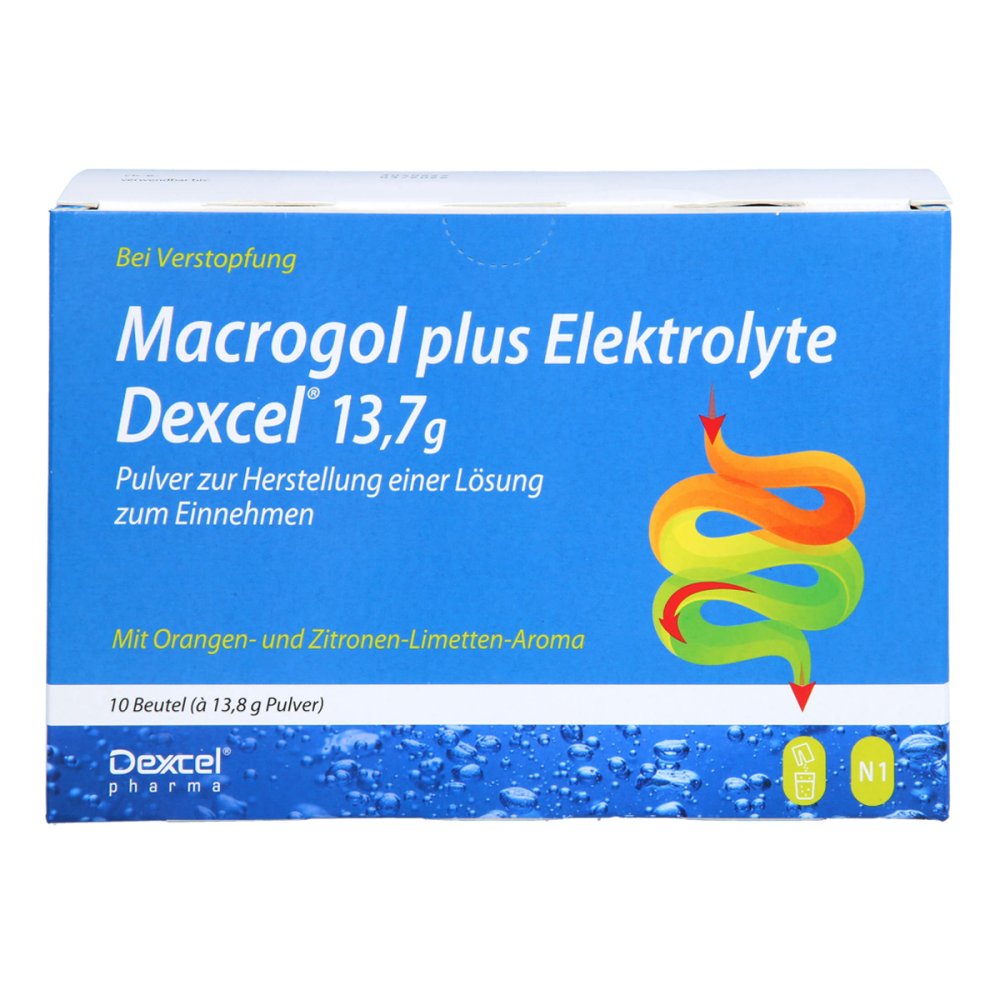 Macrogol Plus Elektrolyte Dexcel 13,7 G Ple (10 stk)