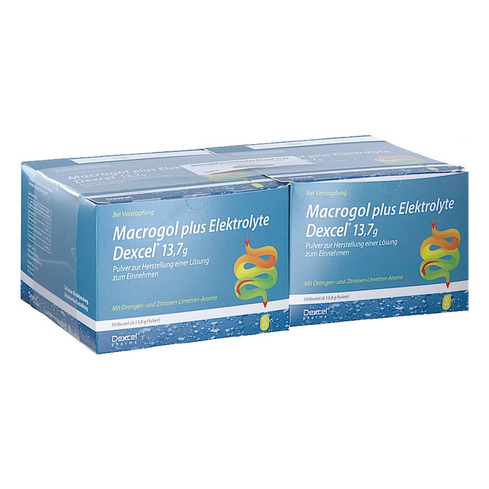 Macrogol Plus Elektrolyte Dexcel 13,7 G Ple (100 stk)