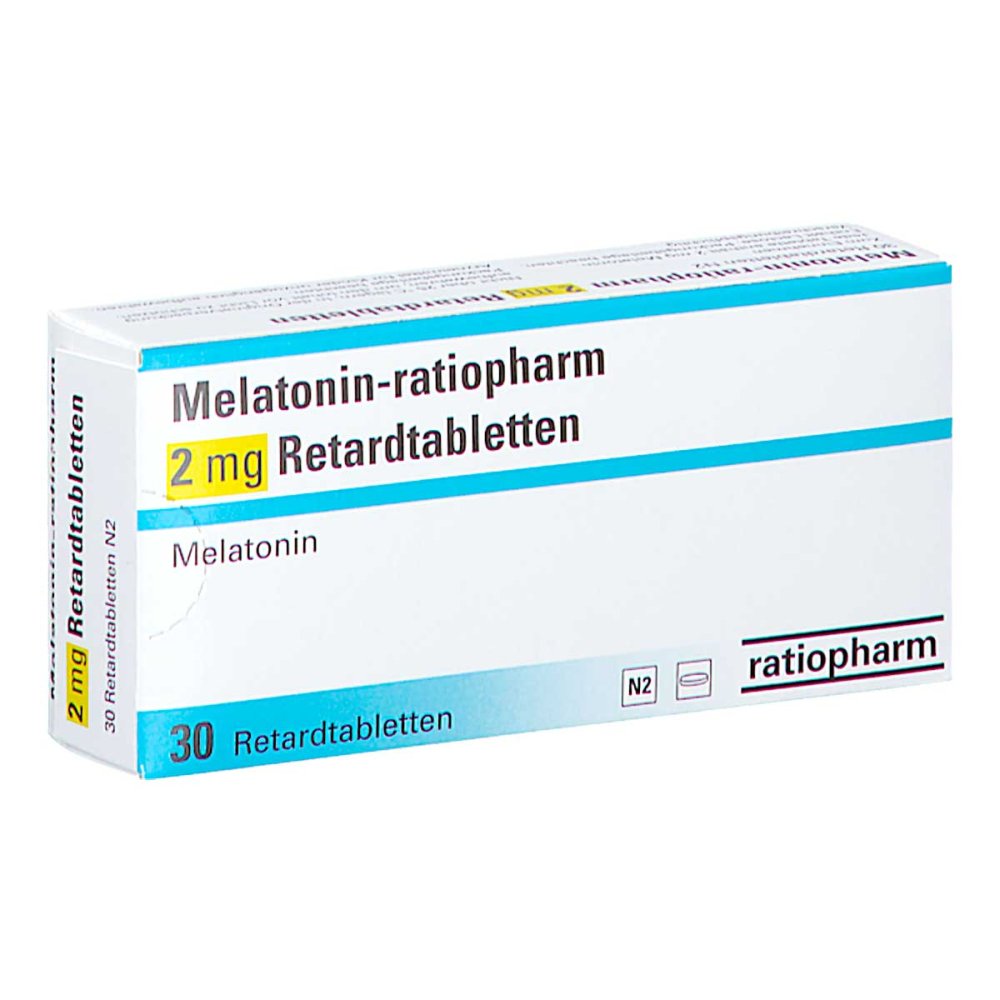 Melatonin-Ratiopharm 2 Mg Retardtabletten (30 stk)