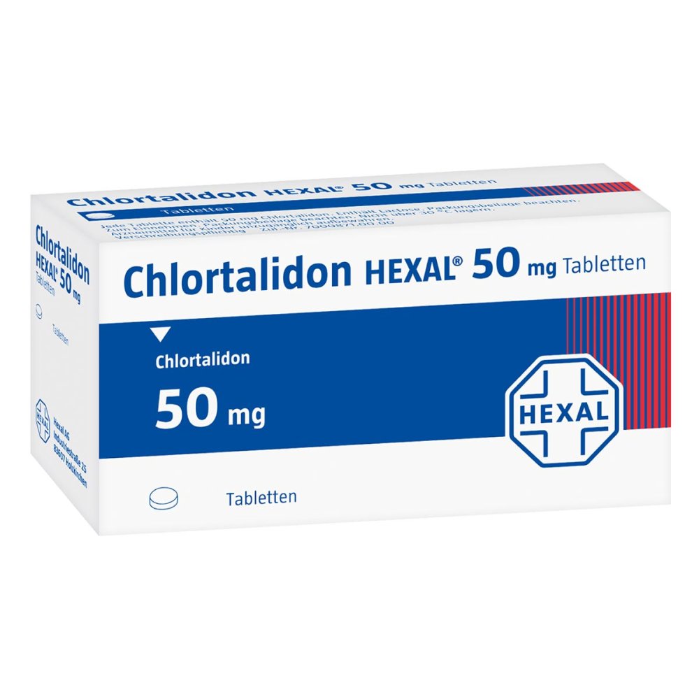 Chlortalidon Hexal 50 Mg Tabletten (50 stk)