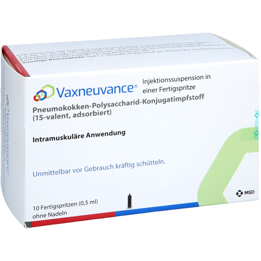 Vaxneuvance Injektionssuspension I.E.Fertigspritze (10 stk)