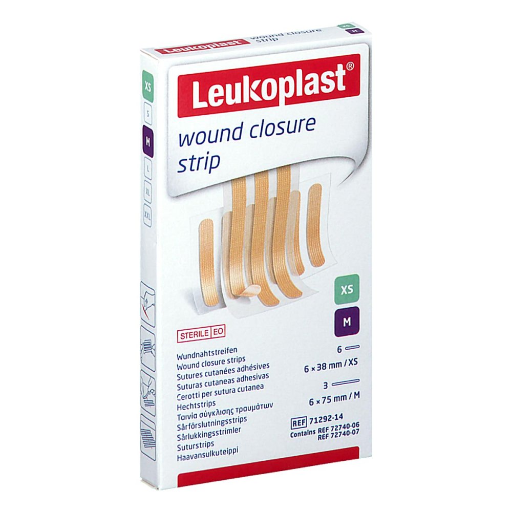 Leukoplast Wound Closure Strip Mix Beige (2 stk)