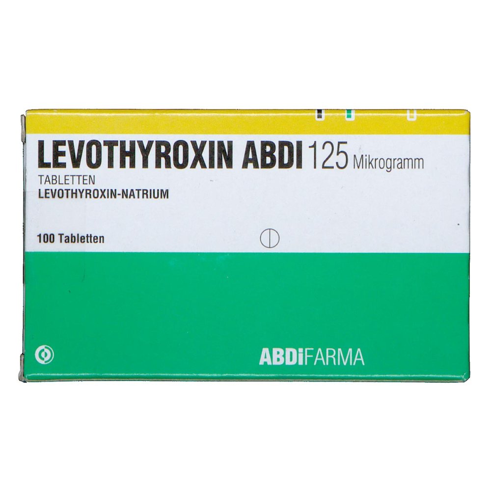 Levothyroxin Abdi 125 Mikrogramm Tabletten (100 stk)