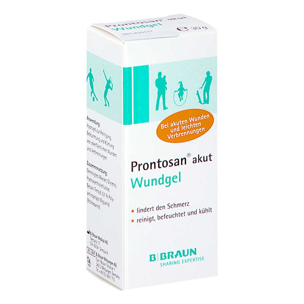Das Produktfoto zeigt Prontosan Akut Wundgel (30 g) PZN 17902155