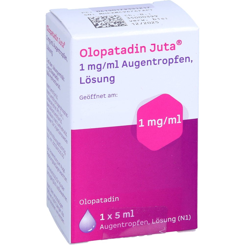 Olopatadin Juta 1 Mg/Ml Augentropfen (1X5 ml)