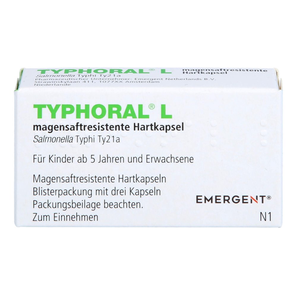 Typhoral L Magensaftresistente Hartkapseln (1X3 stk)