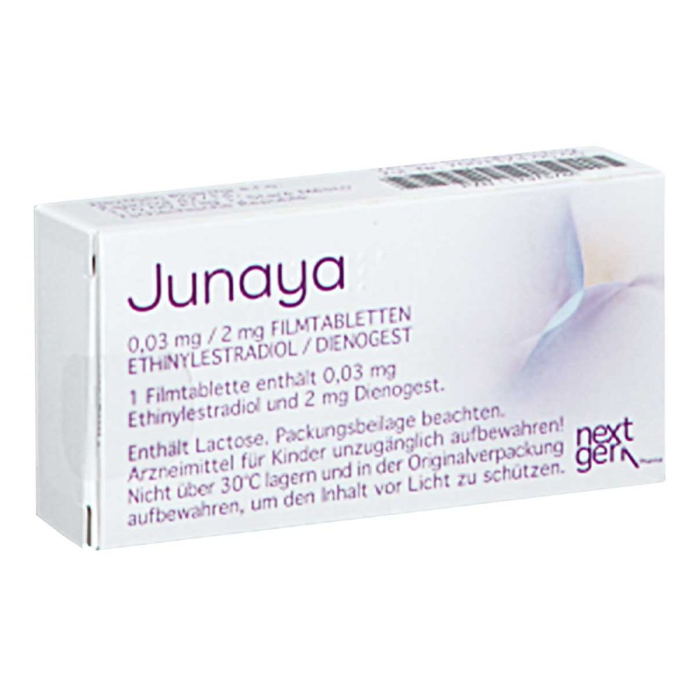 Junaya 0,03 Mg/2 Mg Filmtabletten (3X21 stk)