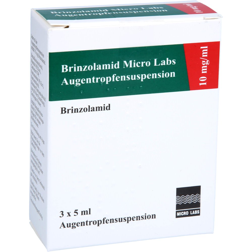 Brinzolamid Micro Labs 10 Mg/Ml Augentropfensusp. (3X5 ml)