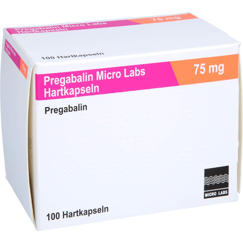 Pregabalin Micro Labs 75 Mg Hartkapseln (100 stk)
