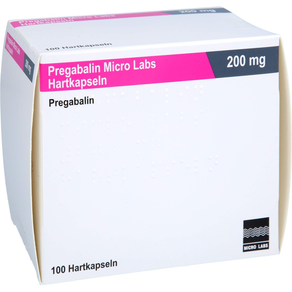 Pregabalin Micro Labs 200 Mg Hartkapseln (100 stk)