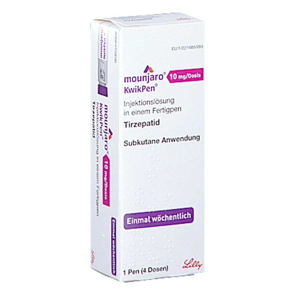 Mounjaro 10 Mg/Dosis Kwikpen Inj.-Lsg.Fertigpen (1 stk)