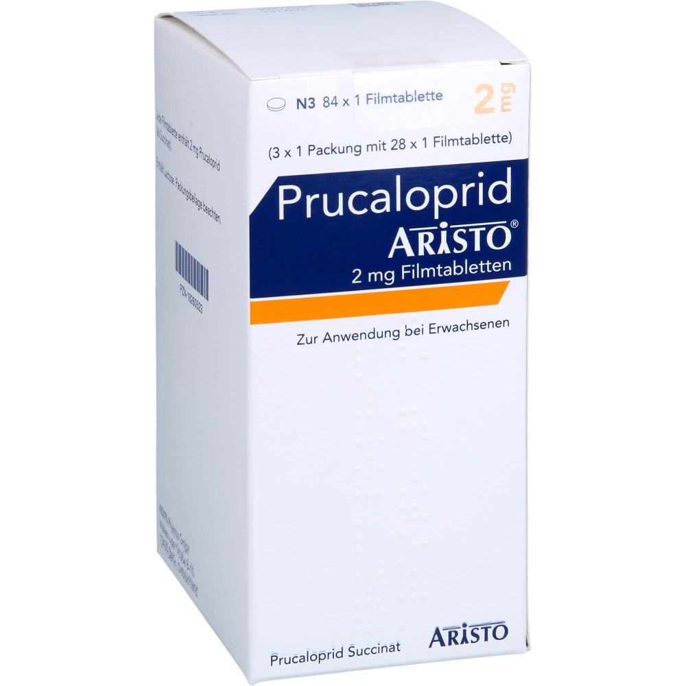 Prucaloprid Aristo 2 Mg Filmtabletten (84 stk)