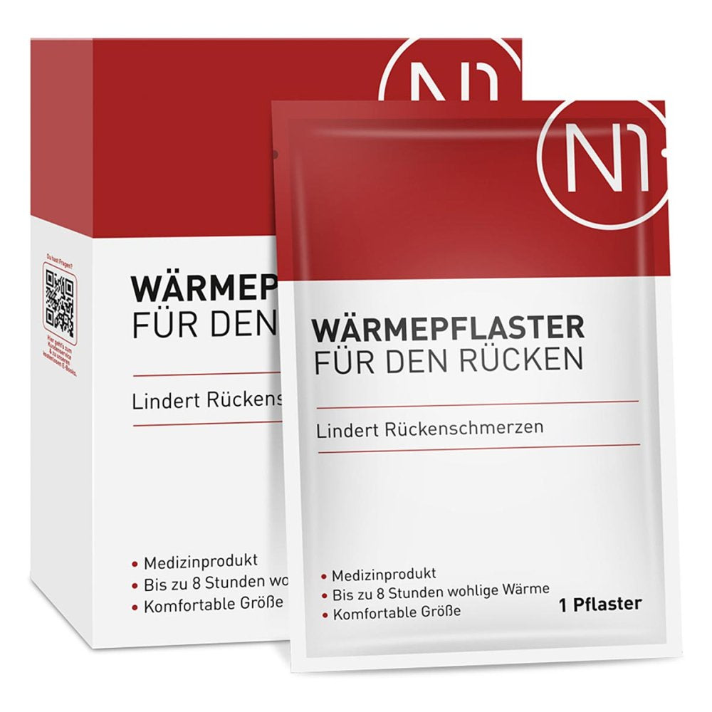 Das Produktfoto zeigt N1 Wärmepflaster Für Den Rücken (4 stk) PZN 18296113