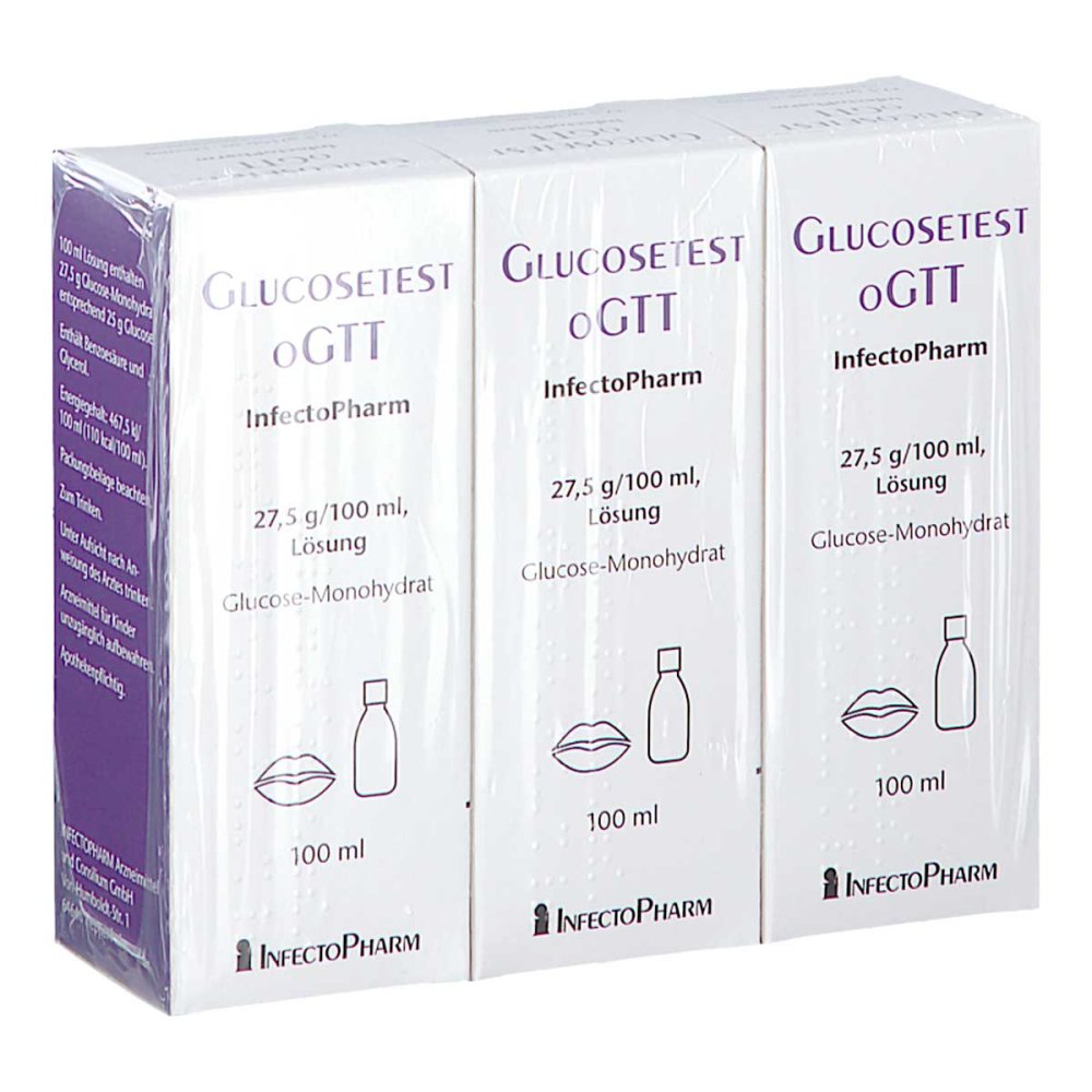 Glucosetest Ogtt Infectopharm 27,5 G/100 Ml Lösung (1 stk)