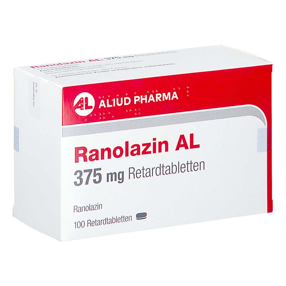 Ranolazin Al 375 Mg Retardtabletten (100 stk)