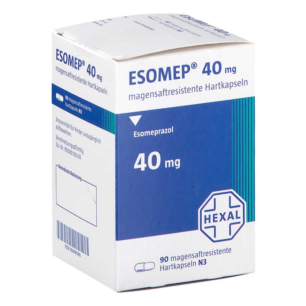 Esomep 40 Mg Magensaftresistente Hartkapseln (90 stk)