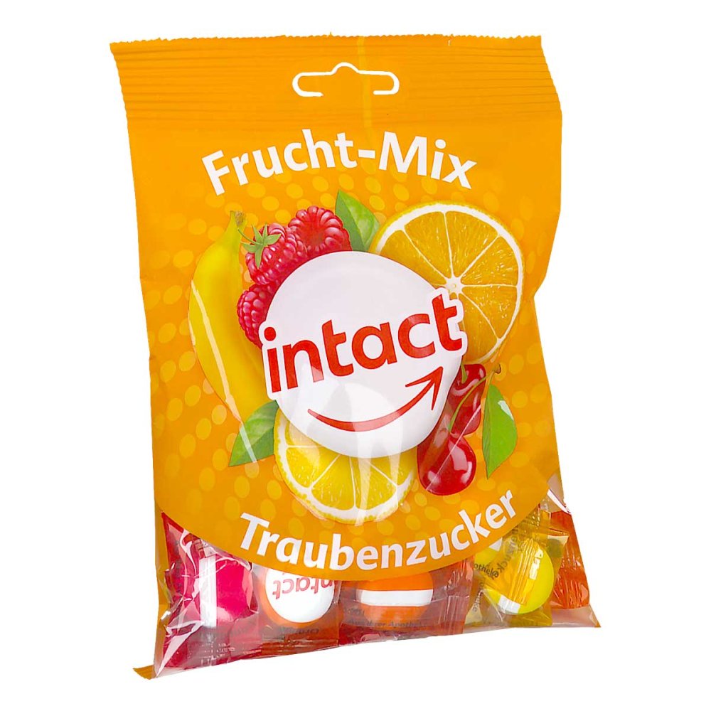 Intact Traubenzucker Beutel Frucht-Mix (75 g)