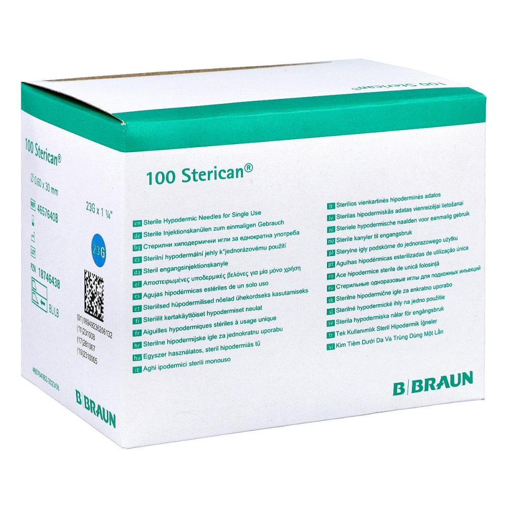 Sterican Einmalkanüle 23 G 30 Mm (100 stk)