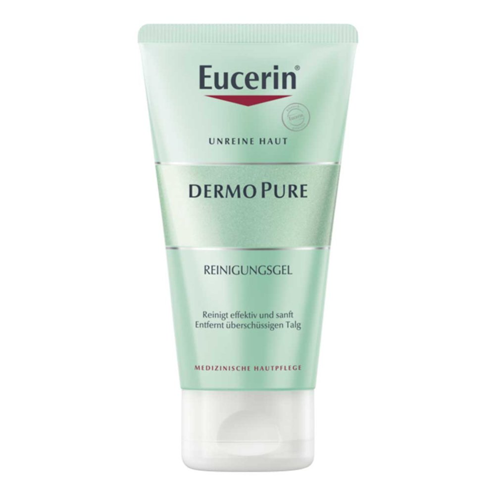 Das Produktfoto zeigt Eucerin Dermopure Reinigungsgel (75 ml) PZN 18850986