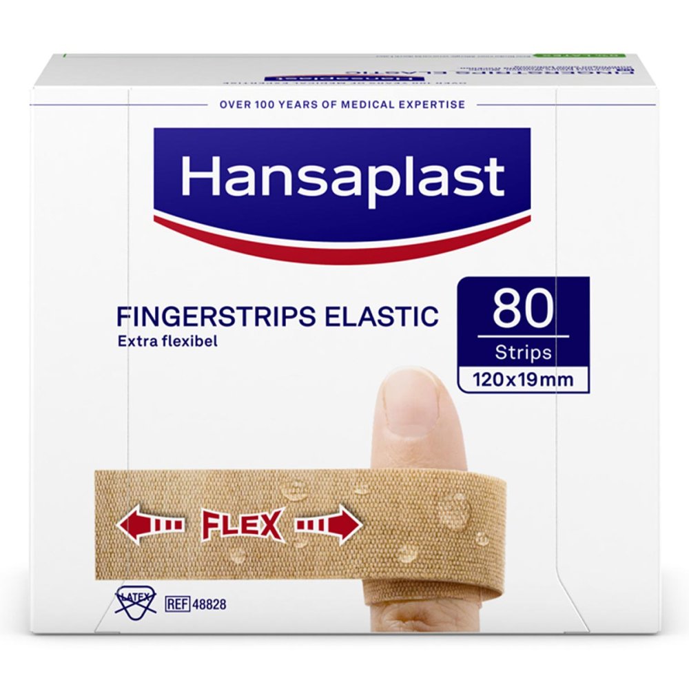 Hansaplast Elastic Finger Pflasterstrips (80 stk)