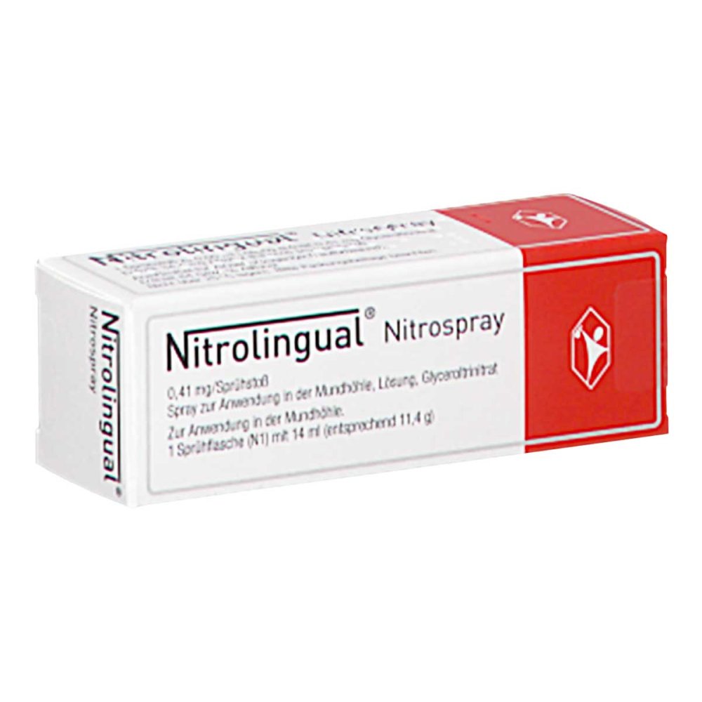 Nitrolingual Nitrospray 0,41 Mg/Sprühstoß Anw.Mund (11.4 g)