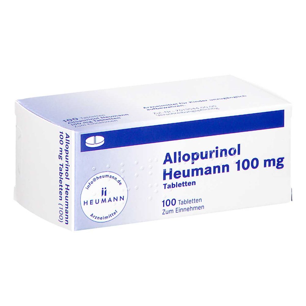 Allopurinol Heumann 100 Mg Tabletten (100 stk)