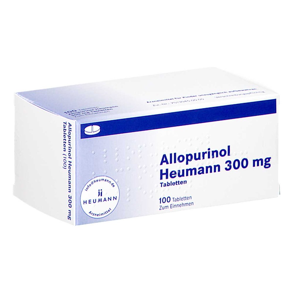 Allopurinol Heumann 300 Mg Tabletten (100 stk)