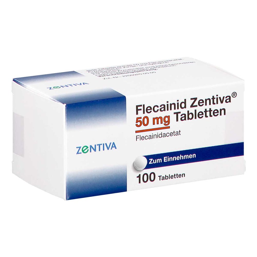 Flecainid Zentiva 50 Mg Tabletten (100 stk)
