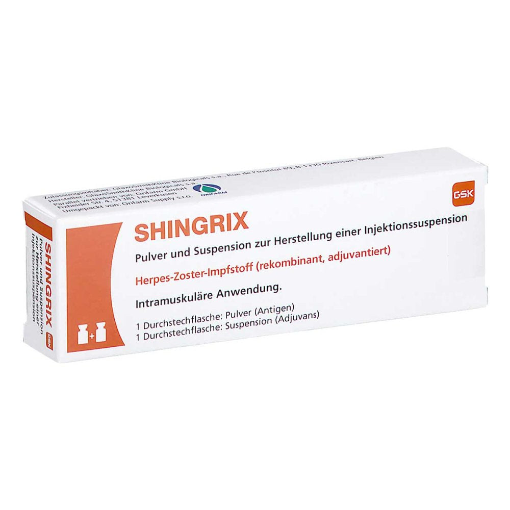 Shingrix Pulver U.Suspension Z.Herst.E.Inj.-Susp. (1 stk)