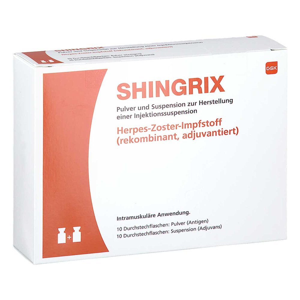 Shingrix Pulver U.Suspension Z.Herst.E.Inj.-Susp. (10 stk)