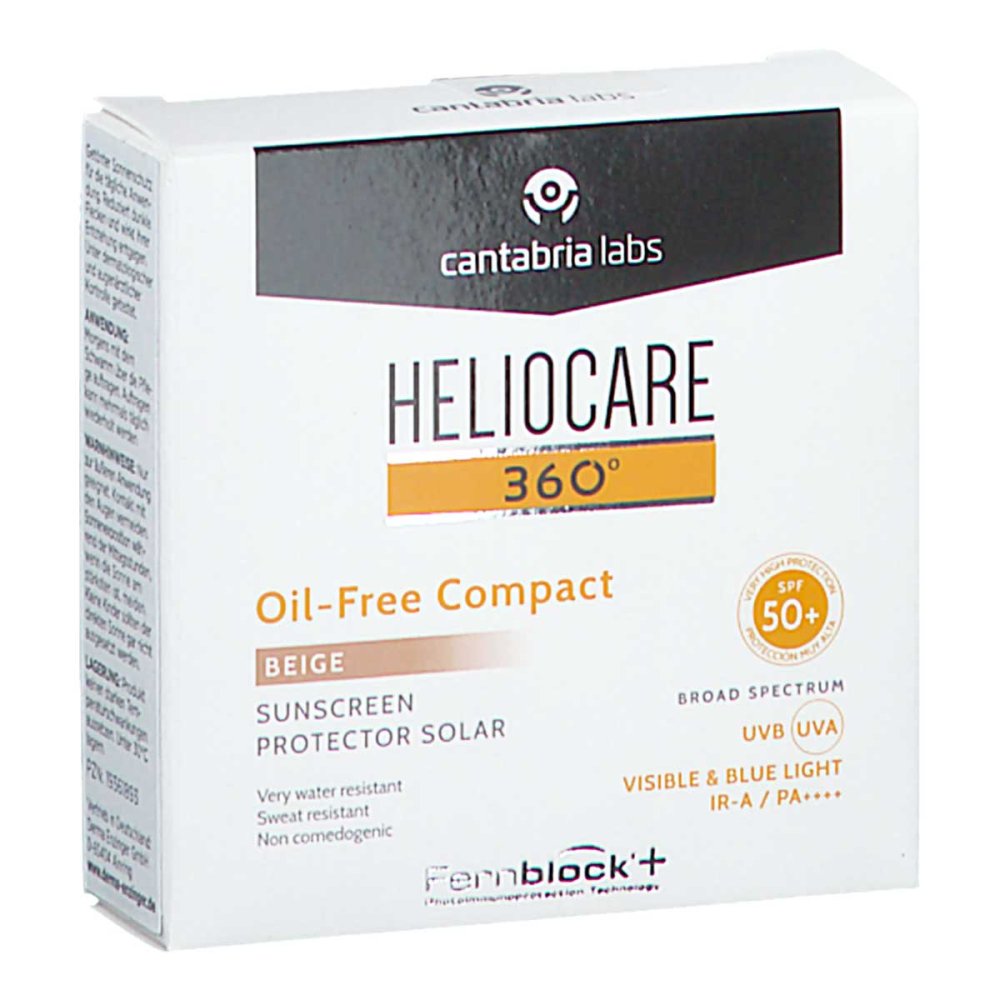 Heliocare 360° Compact Cre.Oil-Free Beige Spf 50+ (10 g)