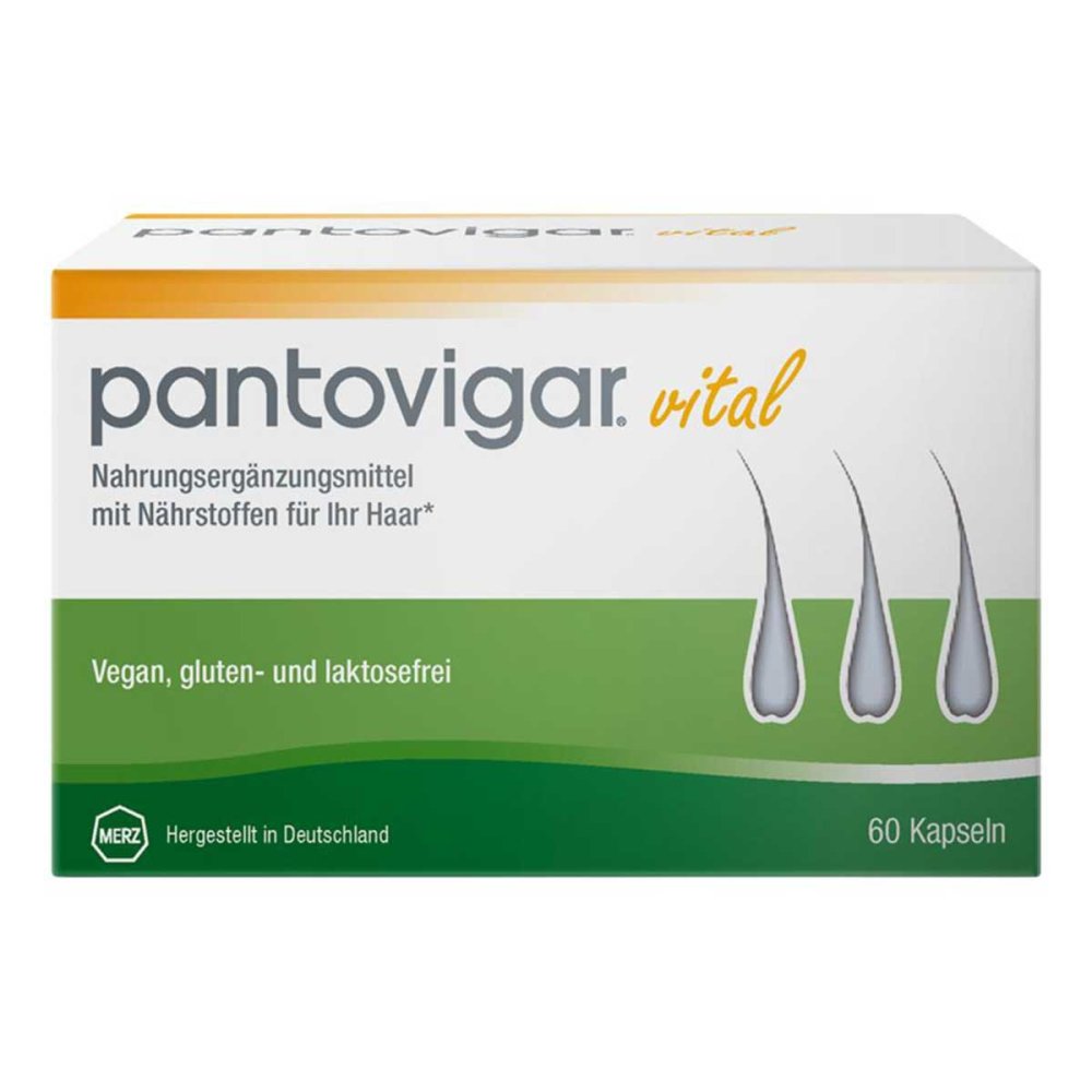 Pantovigar Vital Kapseln Mit Nährstoffen Für Haare (60 stk)