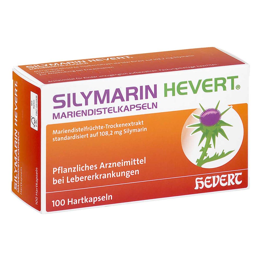 Silymarin Hevert Mariendistelkapseln (100 stk)