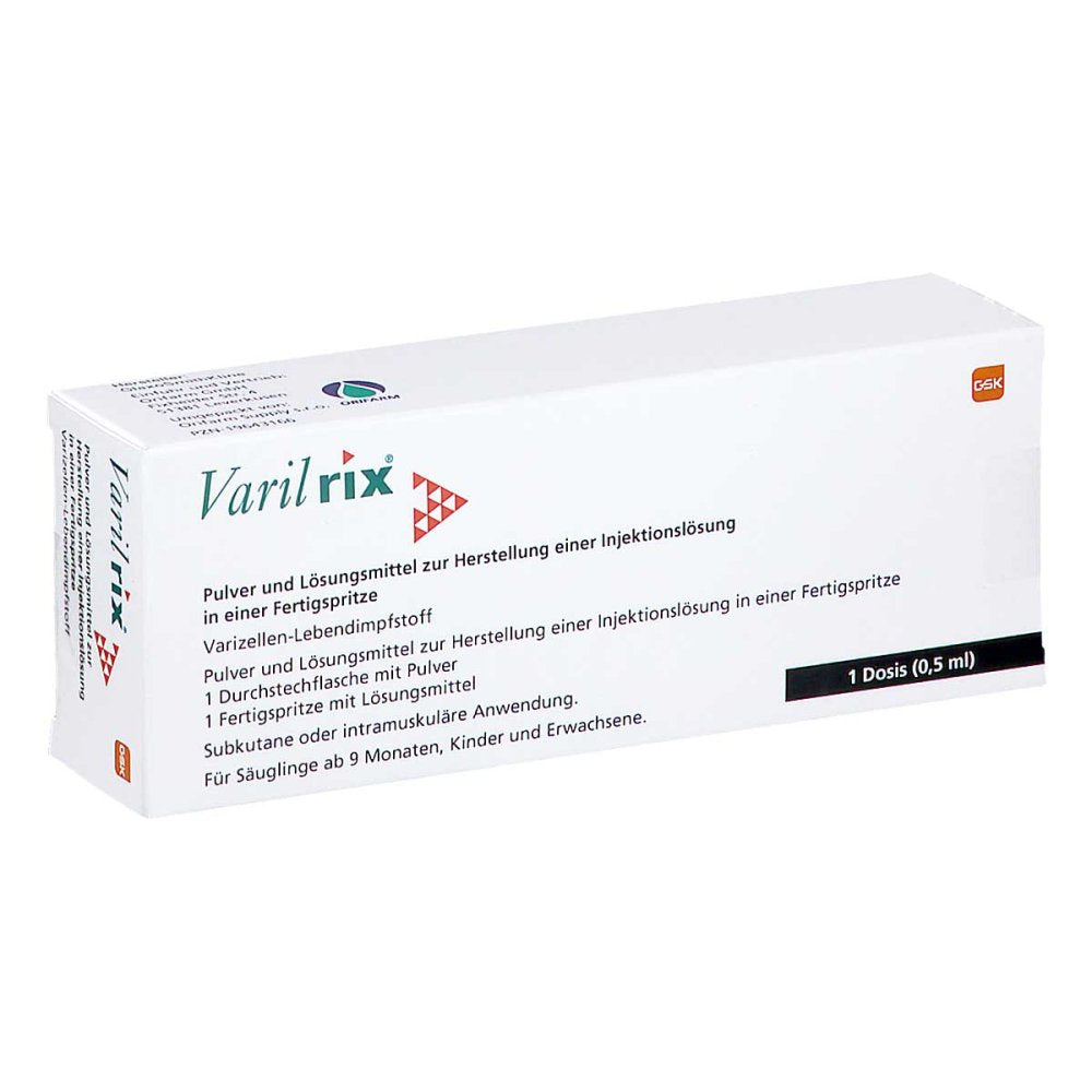 Varilrix Fertigspritze Plv.U.Lm Z.Her.E.Inj.-Lsg. (1 stk)