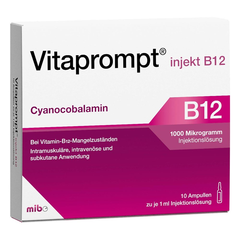 Vitaprompt Injekt B12 1000 Μg Injektionslösung (10X1 ml)
