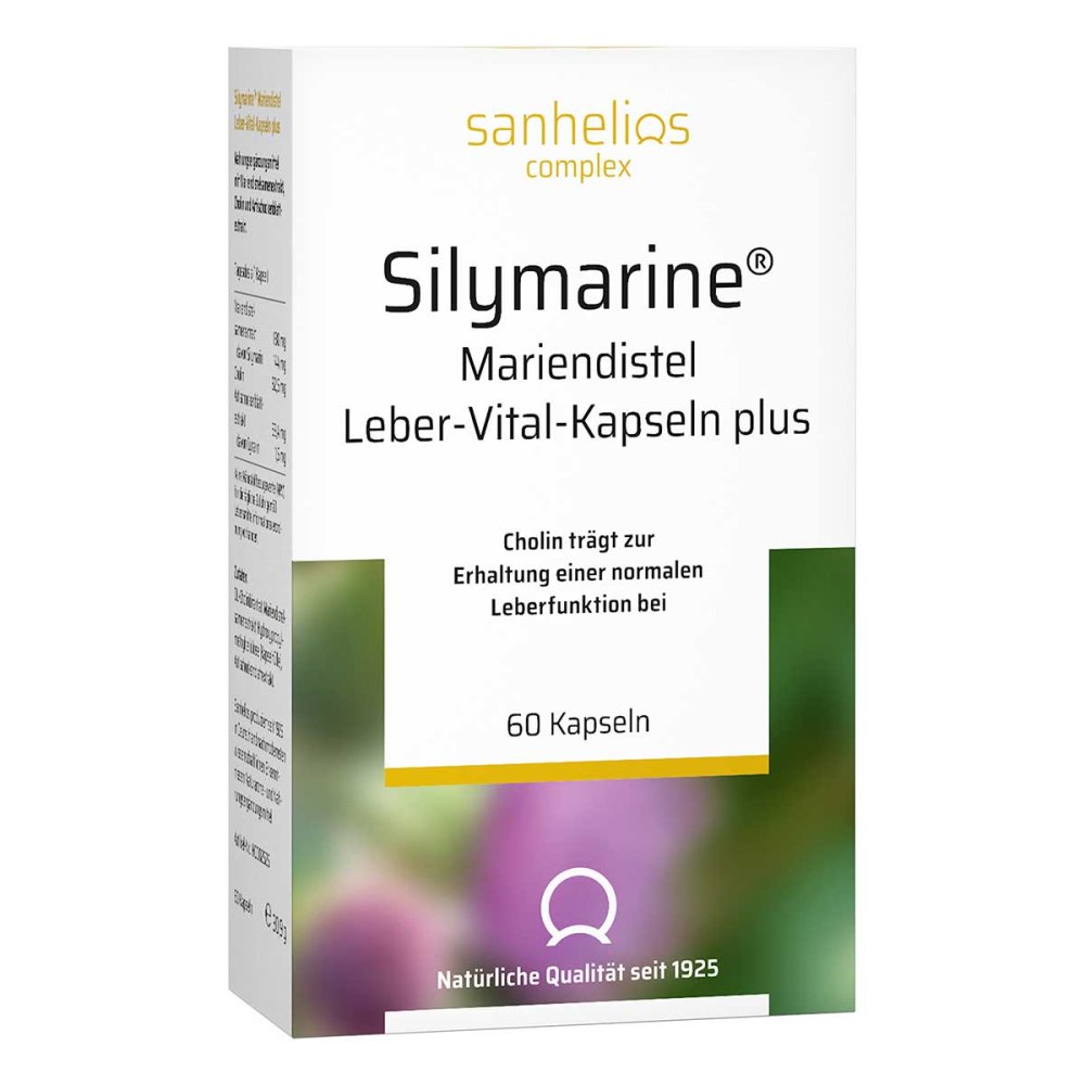 Silymarine Mariendistel Leber-Vital-Kapseln Plus (60 stk)